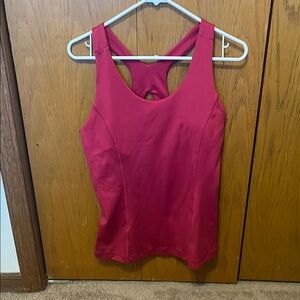 Eddie Bauer Red Sleeveless Top